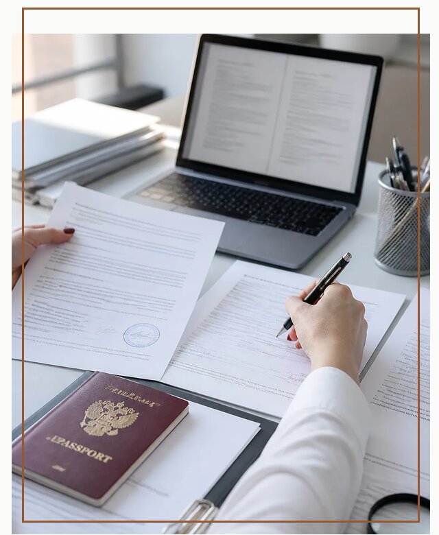 Перевод документов для визы в Кузнецке с нотариальным заверением