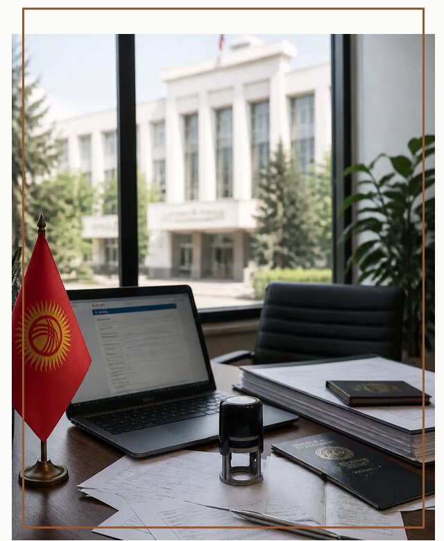 Оформление ВНЖ в Кыргызстане для жизни и работы в Кузнецке быстро