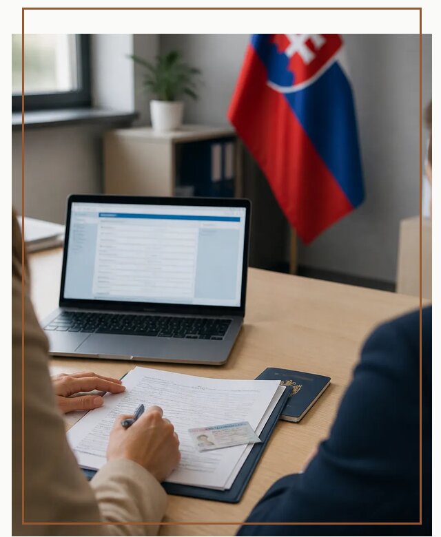 Оформление ВНЖ в Словакии для жизни и работы в Кузнецке